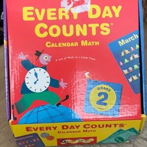 Everyday Counts Calendar Math Grade 2 - Never been used